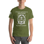 Dangerous Freedom Unisex t-shirt military