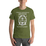 Dangerous Freedom Unisex t-shirt military