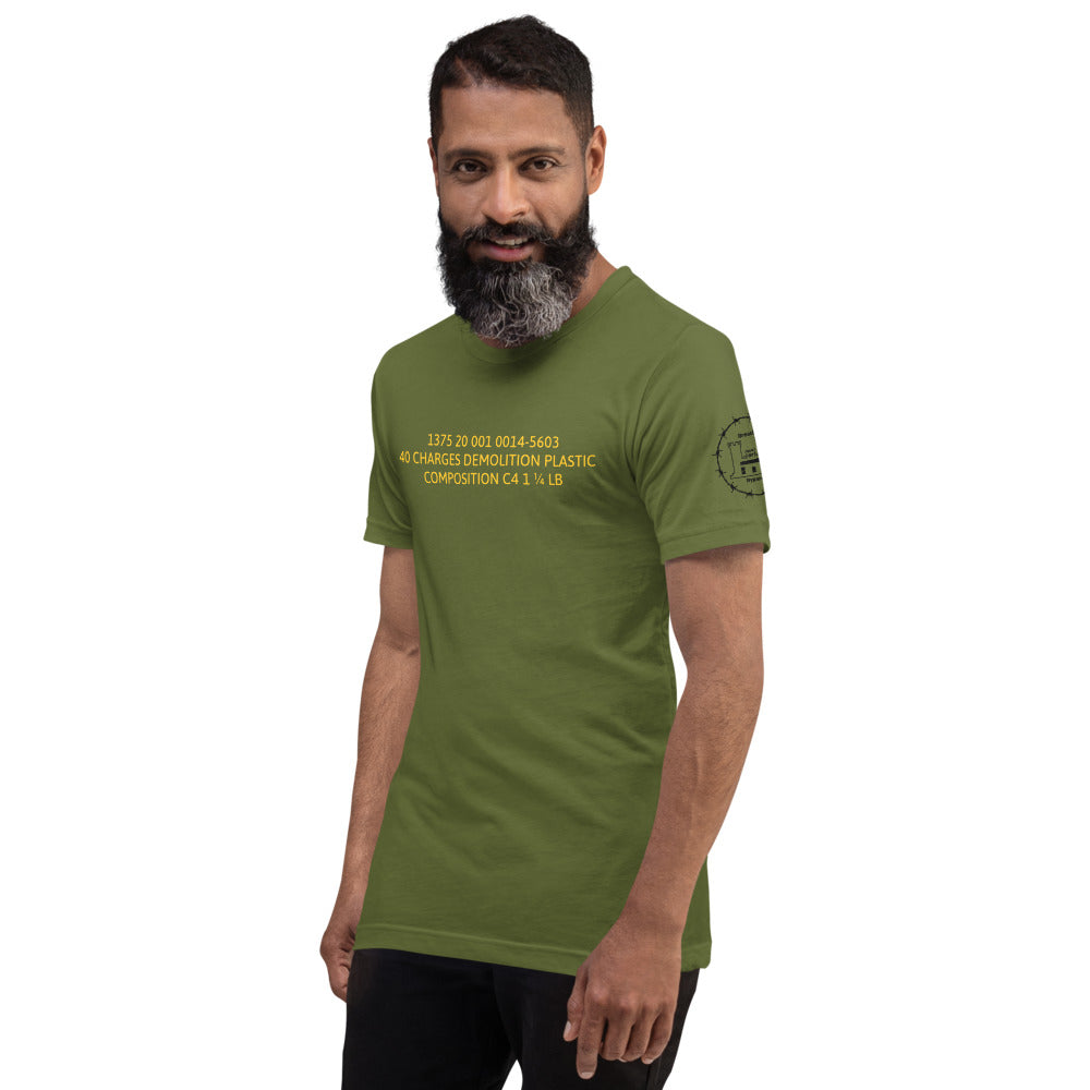 C4 Engineer Military Unisex T-Shirt