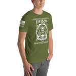 Dangerous Freedom Unisex t-shirt military