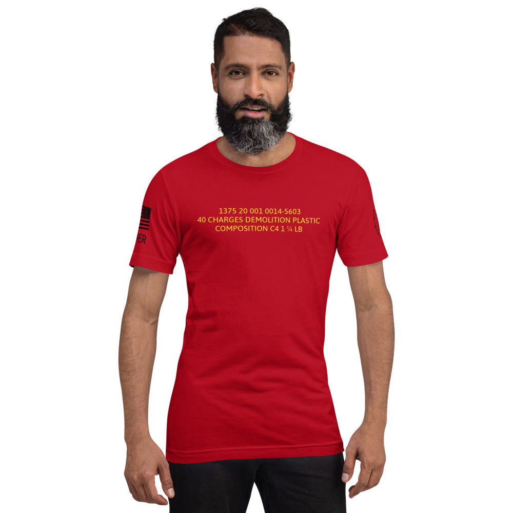 C4 Engineer Military Unisex T-Shirt