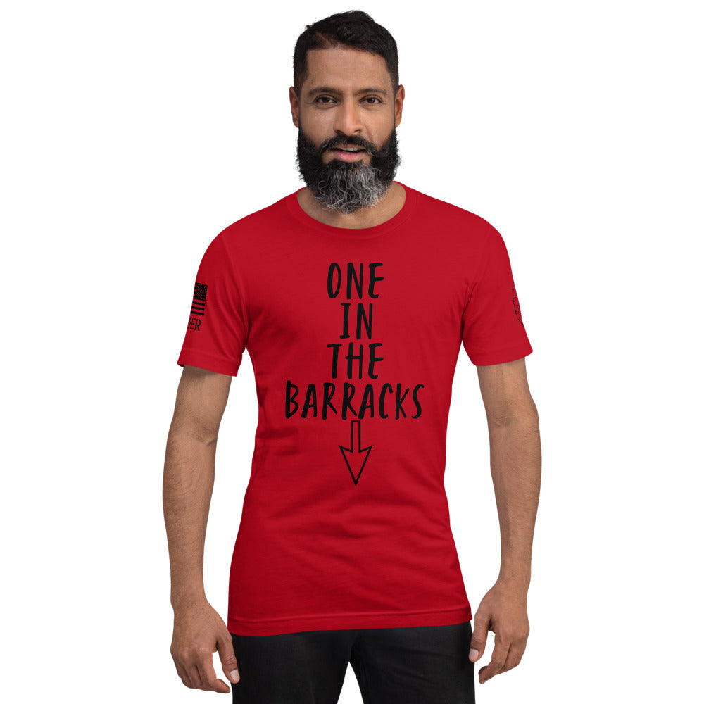 One in the Barracks Short-Sleeve Unisex T-Shirt military