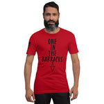 One in the Barracks Short-Sleeve Unisex T-Shirt military