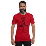 One in the Barracks Short-Sleeve Unisex T-Shirt military