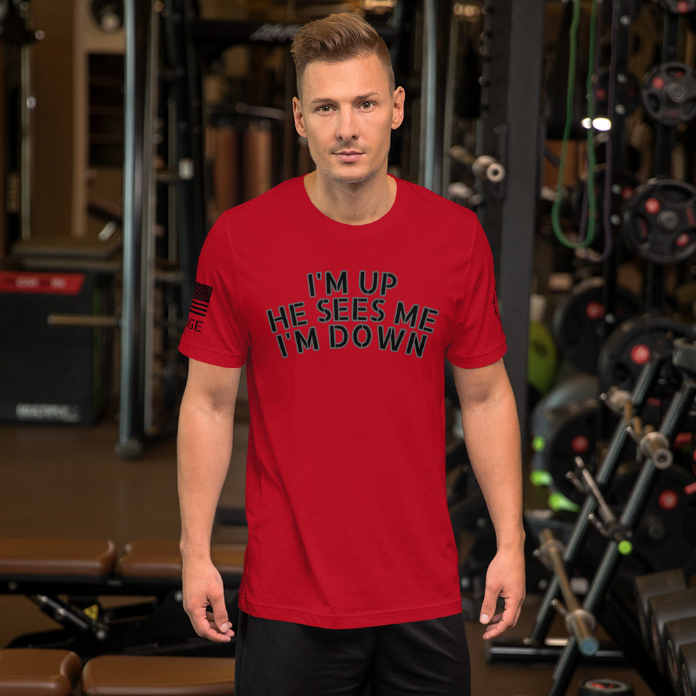 I'm Up Unisex t-shirt military