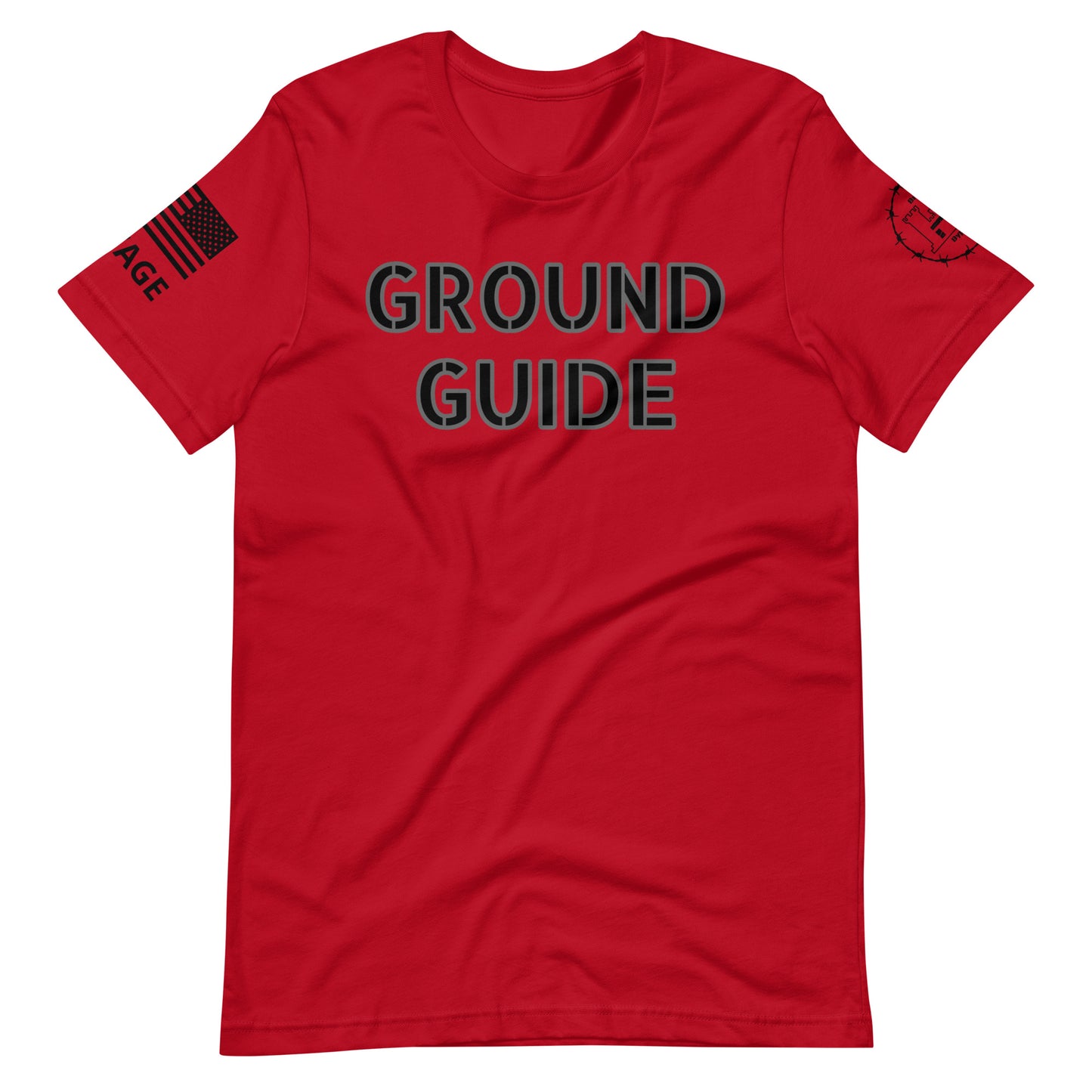 Ground Guide Unisex t-shirt military