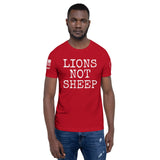 Lions Not Sheep Unisex t-shirt military