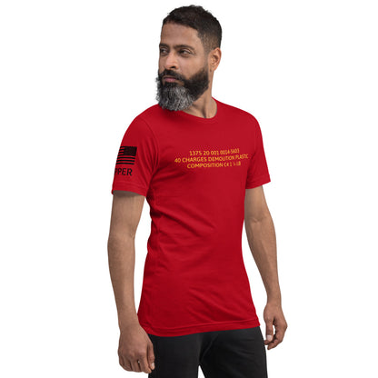 C4 Engineer Military Unisex T-Shirt