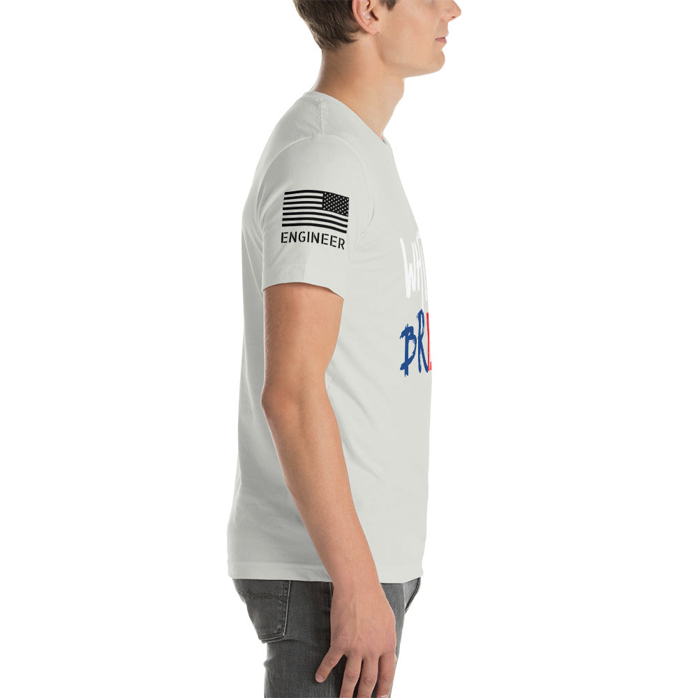 Red White & Breach Unisex t-shirt engineers
