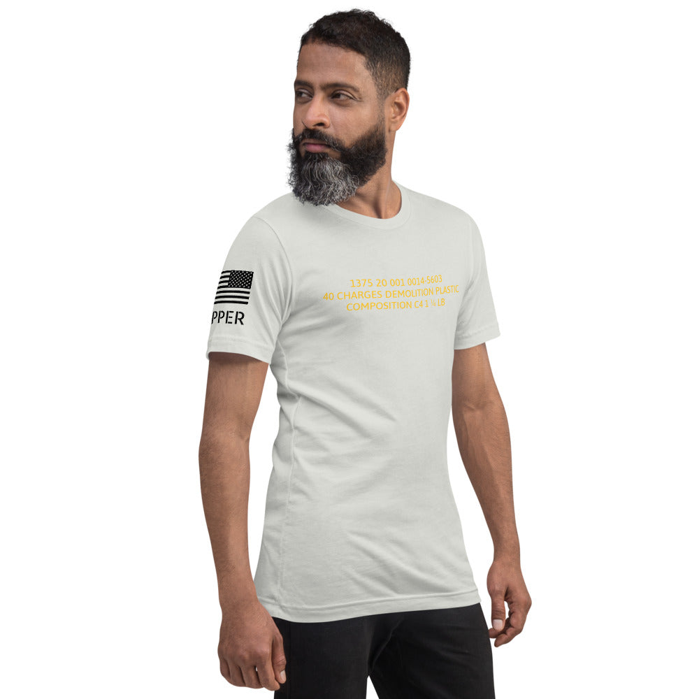 C4 Engineer Military Unisex T-Shirt
