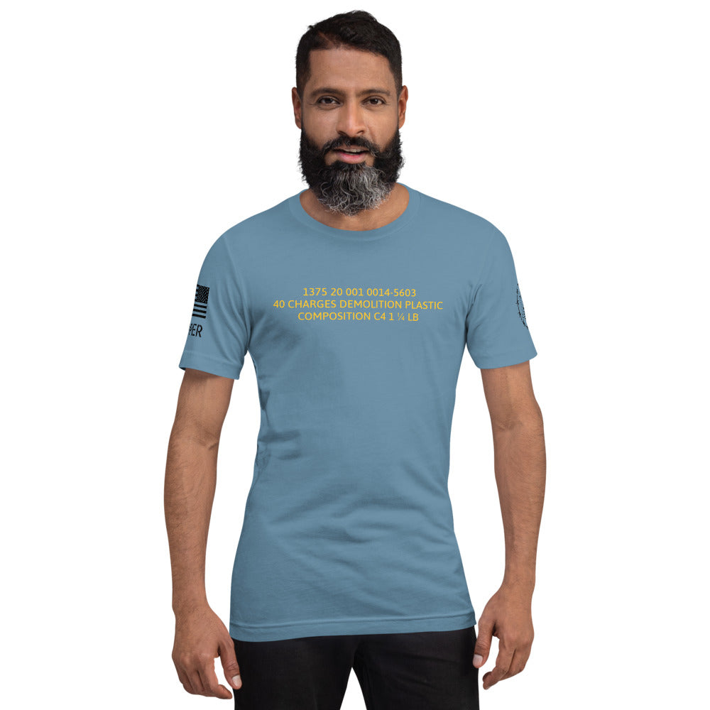 C4 Engineer Military Unisex T-Shirt