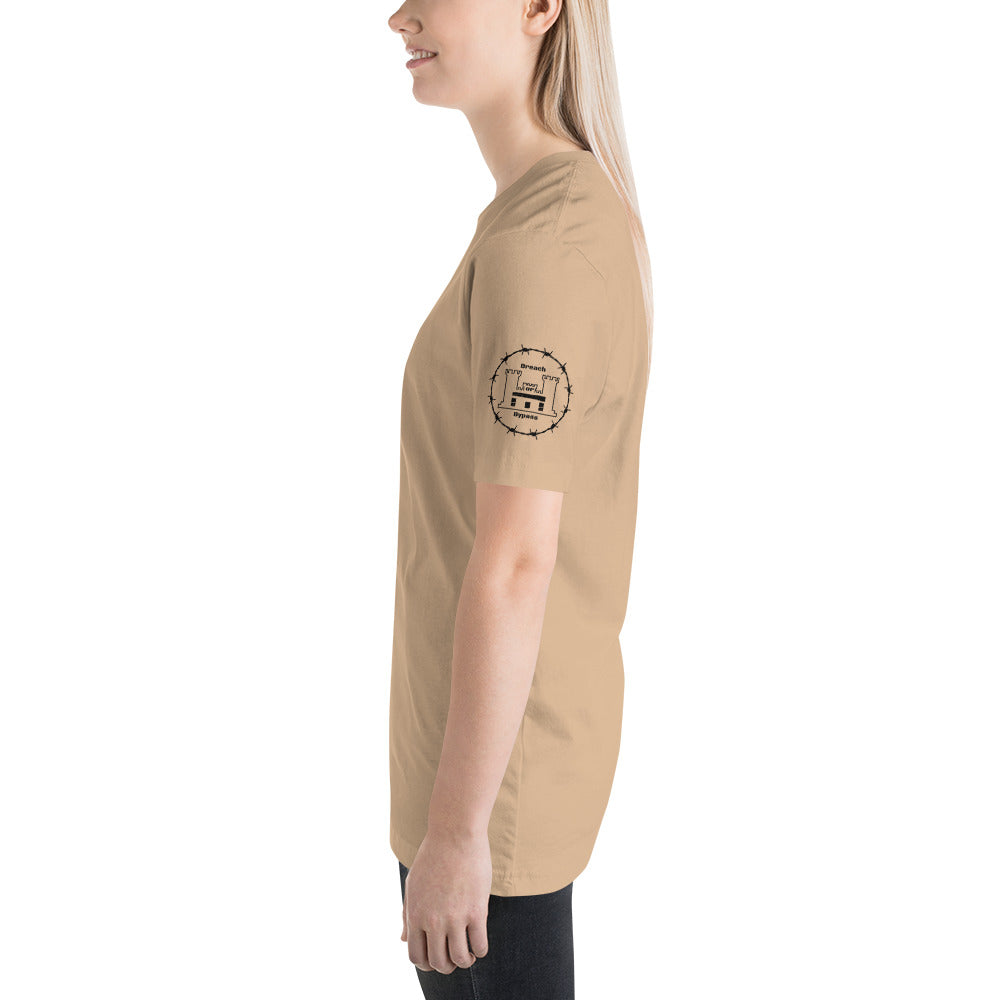 Freedom Red White Blue Unisex t-shirt military