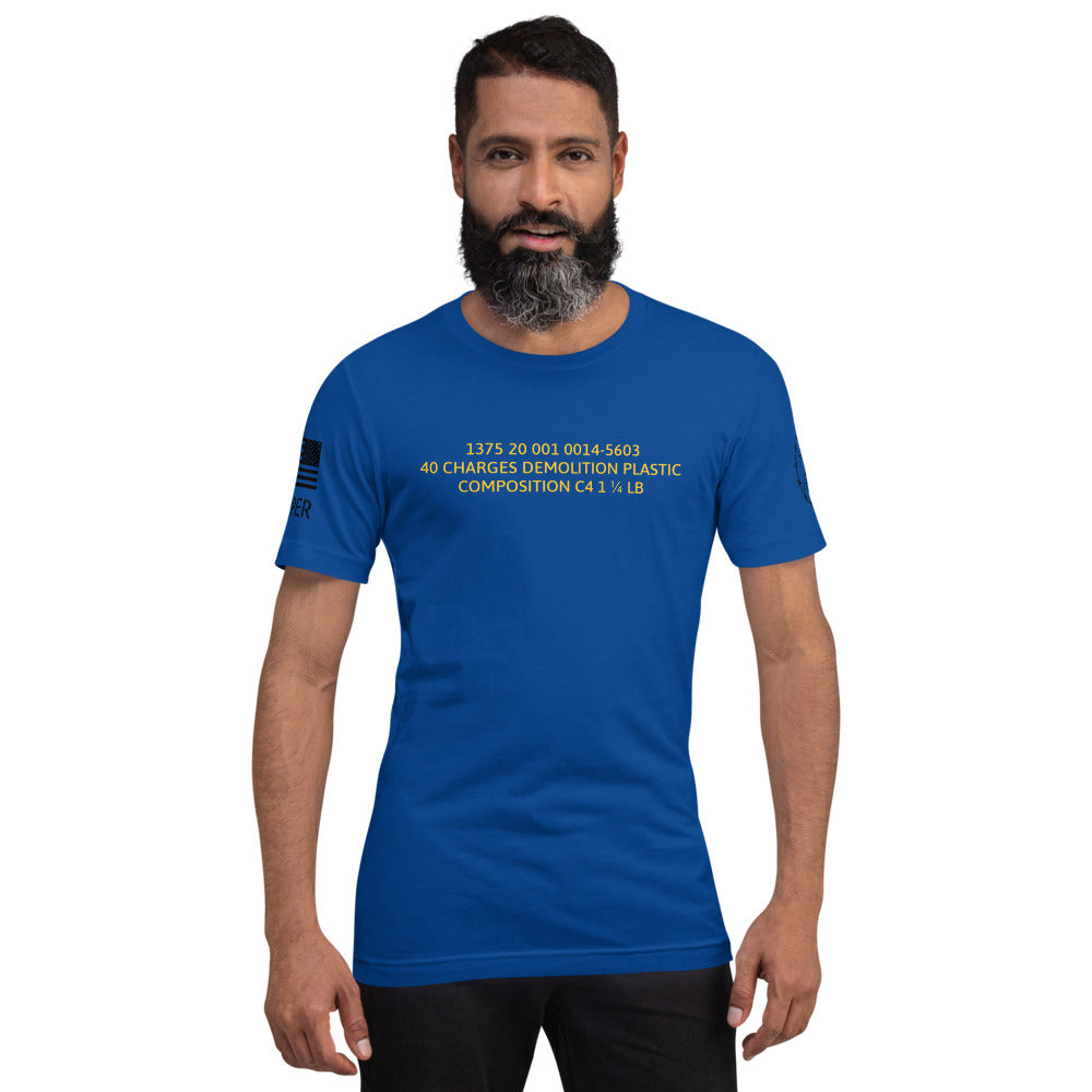 C4 Engineer Military Unisex T-Shirt