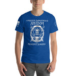 Dangerous Freedom Unisex t-shirt military