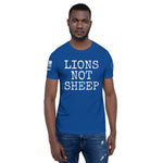 Lions Not Sheep Unisex t-shirt military