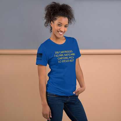 7.62 Military Unisex T-Shirt