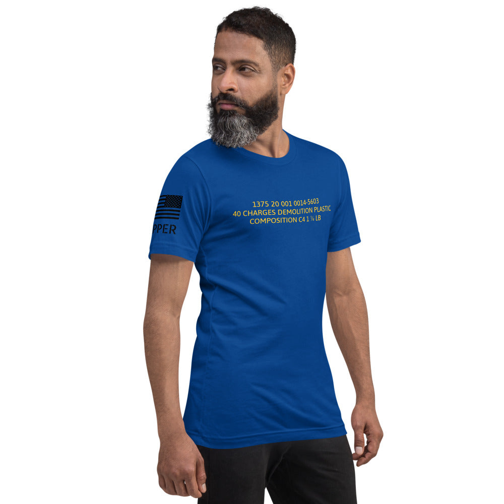 C4 Engineer Military Unisex T-Shirt