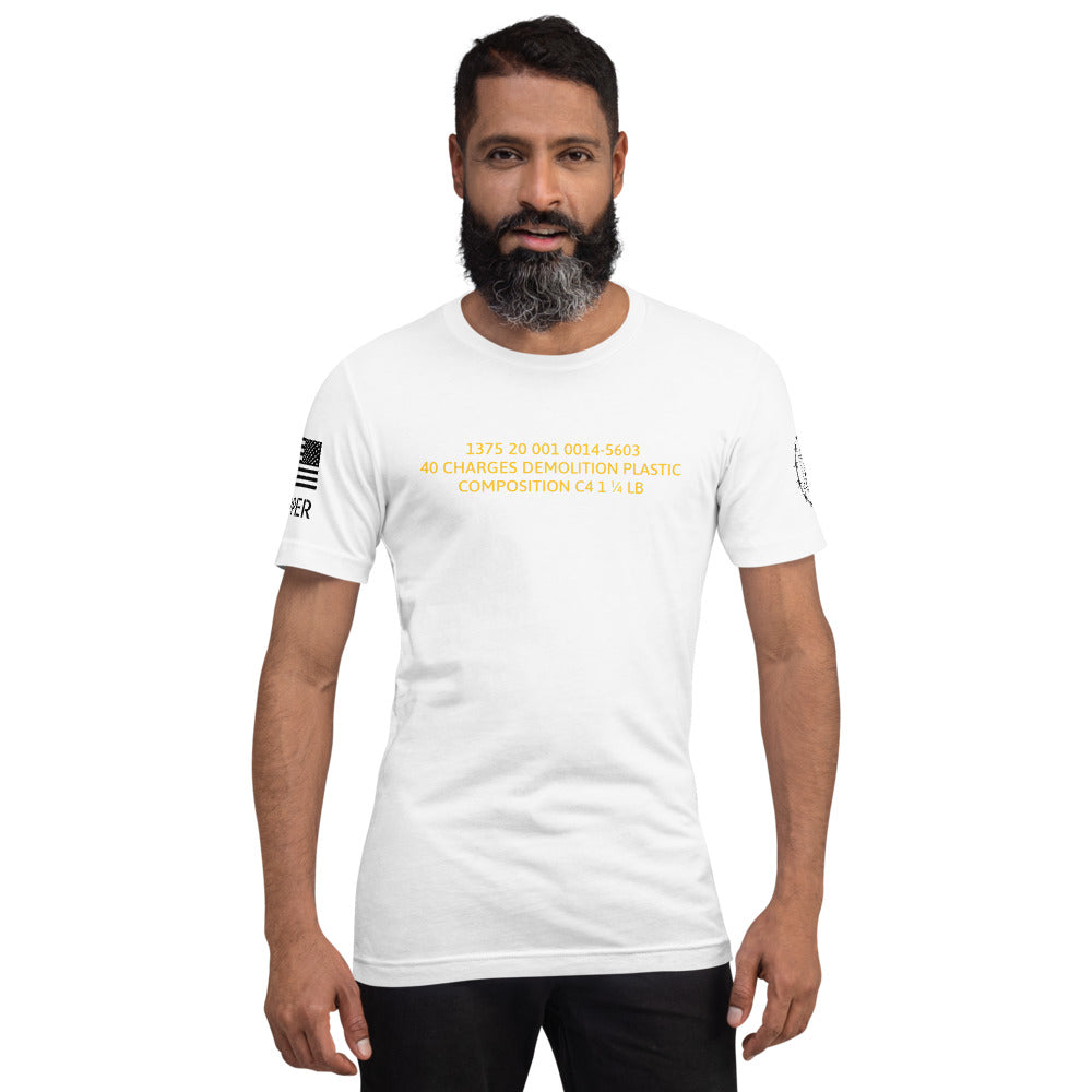 C4 Engineer Military Unisex T-Shirt