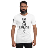 One in the Barracks Short-Sleeve Unisex T-Shirt military