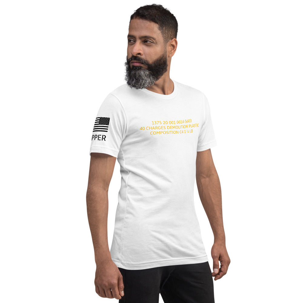 C4 Engineer Military Unisex T-Shirt