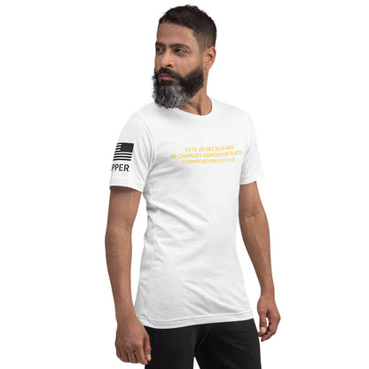 C4 Engineer Military Unisex T-Shirt