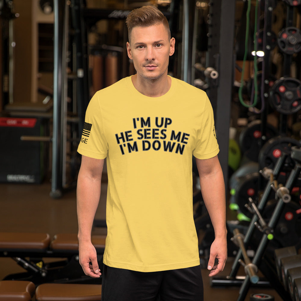 I'm Up Unisex t-shirt military