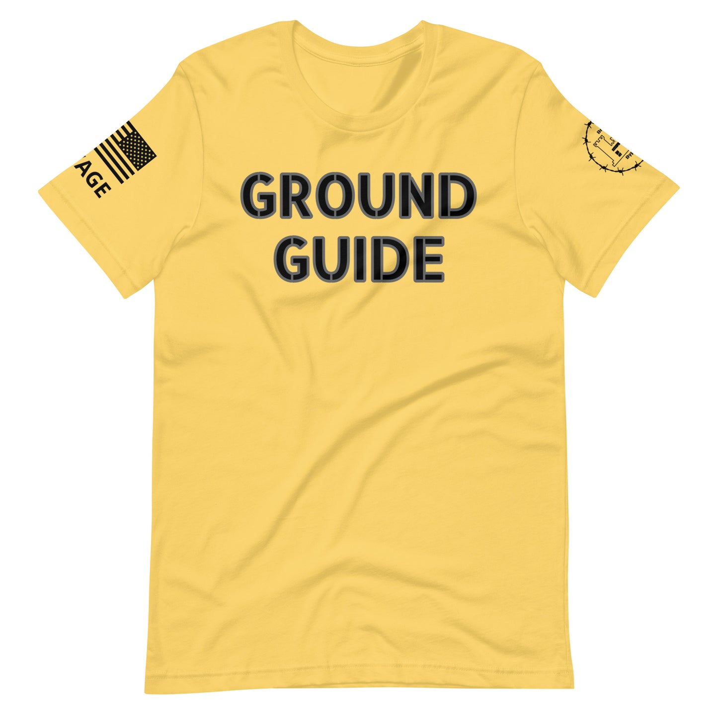 Ground Guide Unisex t-shirt military