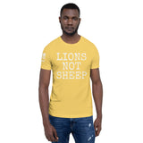 Lions Not Sheep Unisex t-shirt military