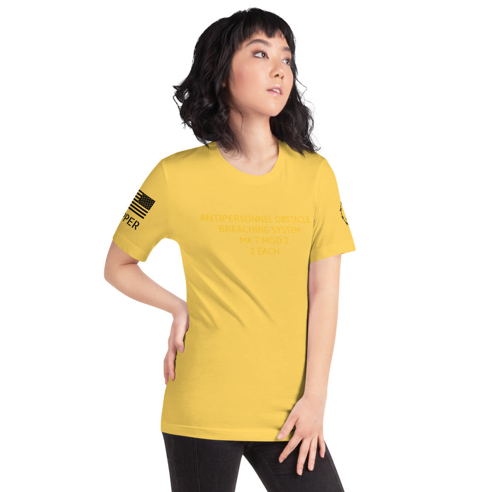 APOBS Engineer Military Unisex T-Shirt