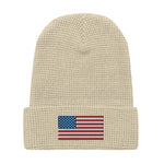 USA Flag BorB Waffle beanie accessories