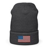 USA Flag BorB Waffle beanie accessories