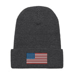 USA Flag BorB Waffle beanie accessories