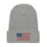 USA Flag BorB Waffle beanie accessories