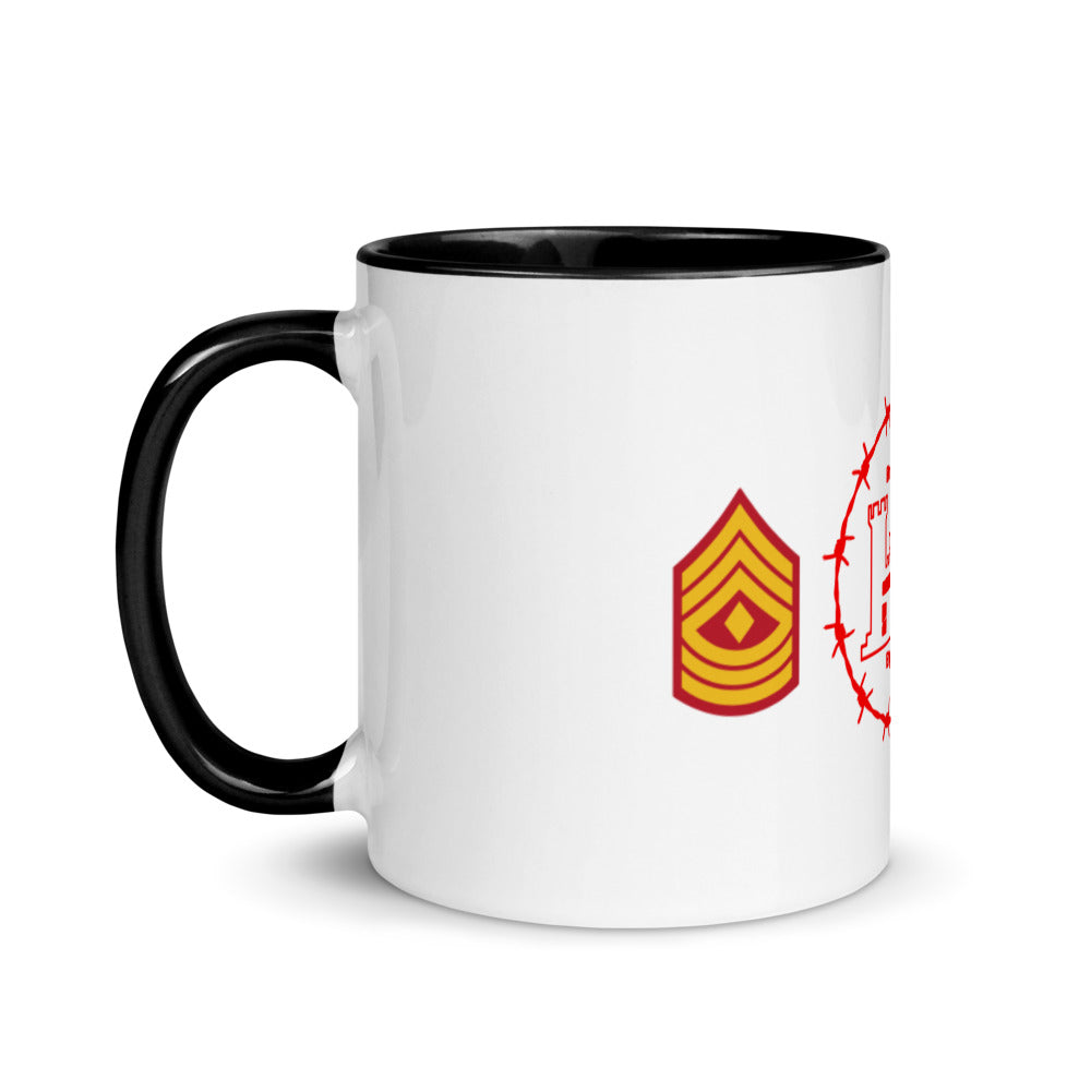 BorB 1st Sgt Mug with Color Inside accessories