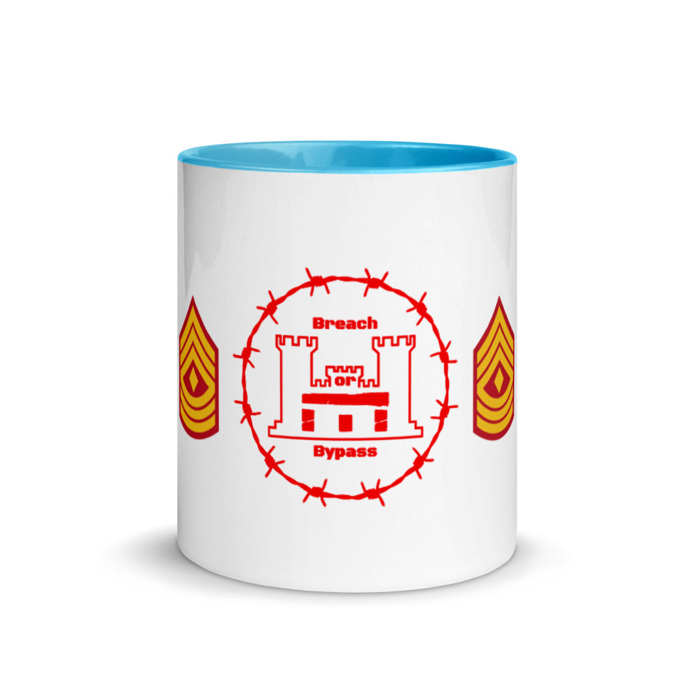 BorB 1st Sgt Mug with Color Inside accessories