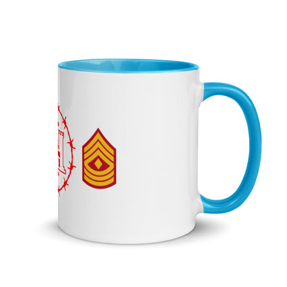 BorB 1st Sgt Mug with Color Inside accessories