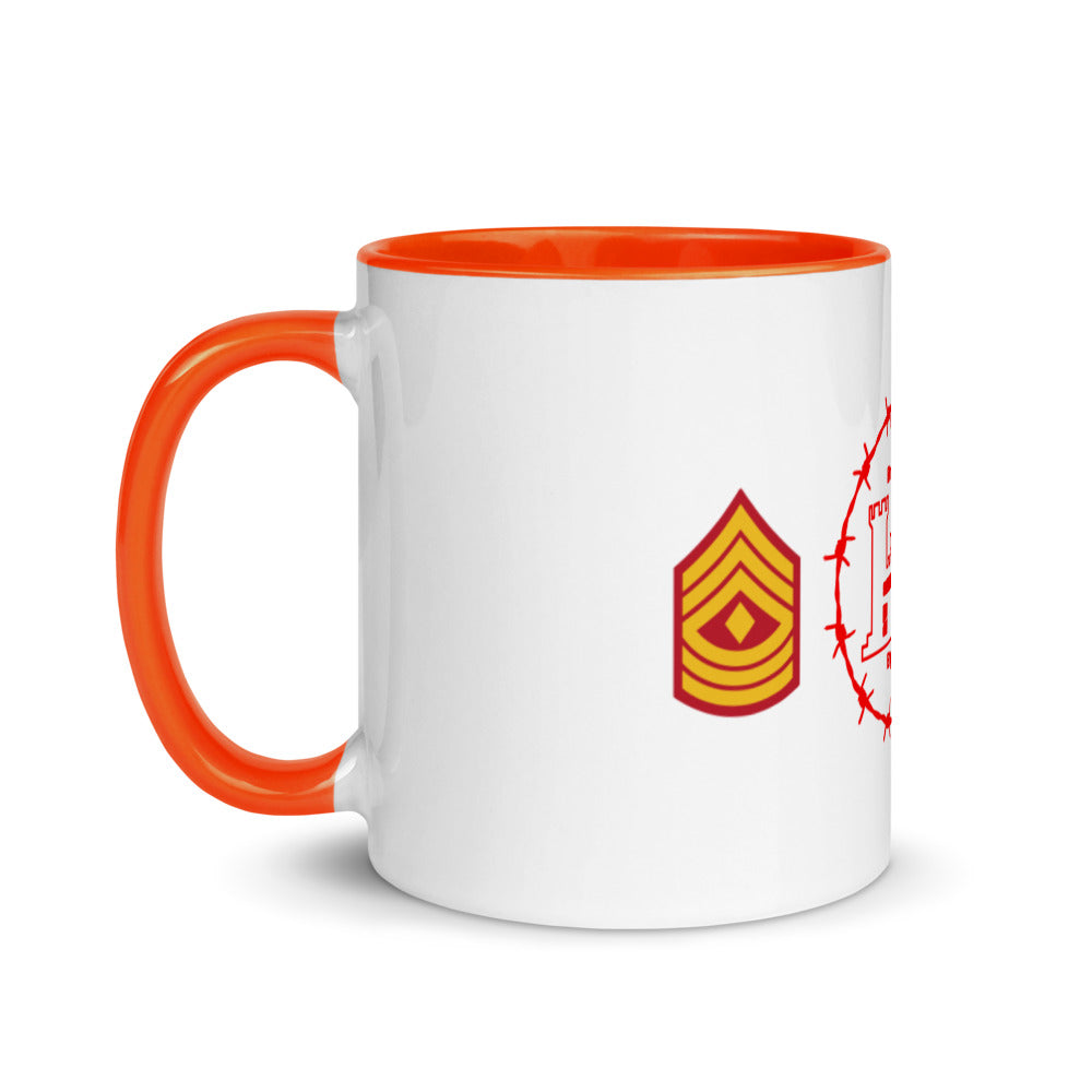 BorB 1st Sgt Mug with Color Inside accessories