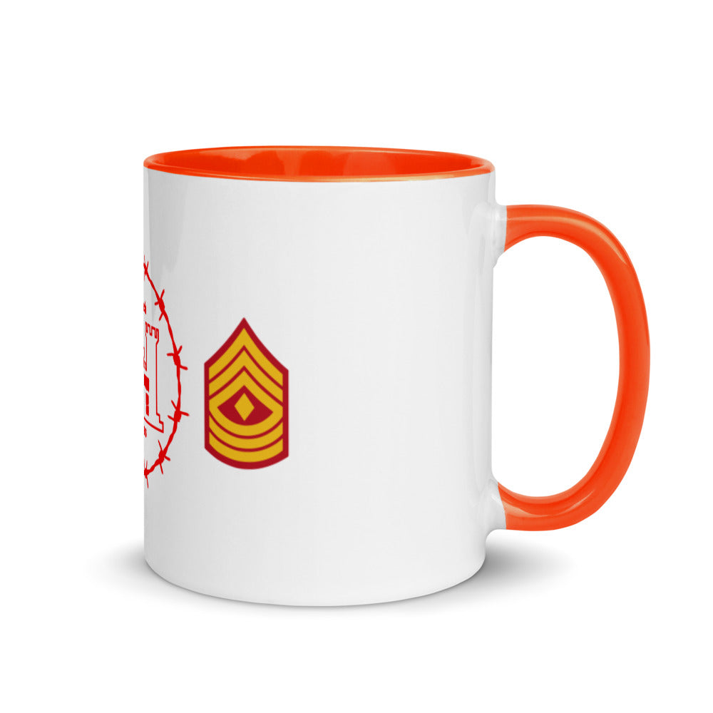 BorB 1st Sgt Mug with Color Inside accessories