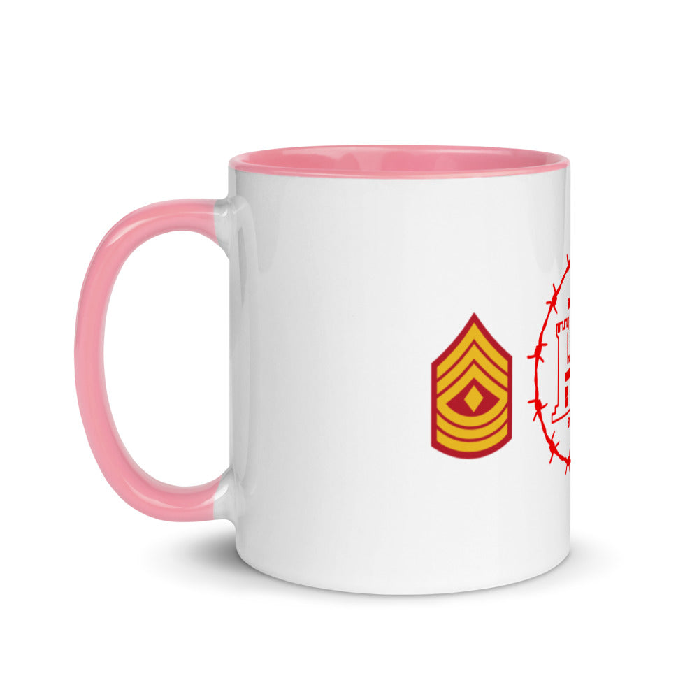 BorB 1st Sgt Mug with Color Inside accessories