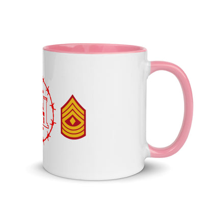 BorB 1st Sgt Mug with Color Inside accessories