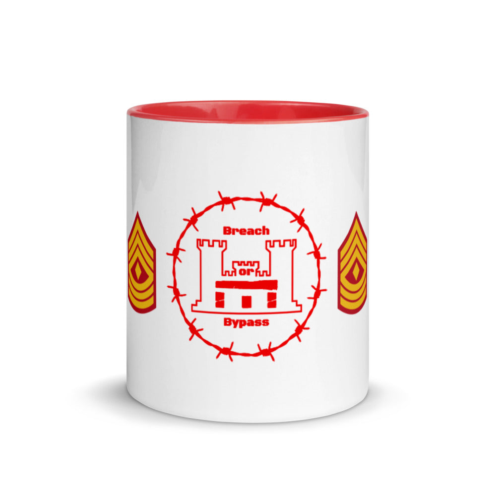 BorB 1st Sgt Mug with Color Inside accessories