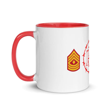 BorB 1st Sgt Mug with Color Inside accessories