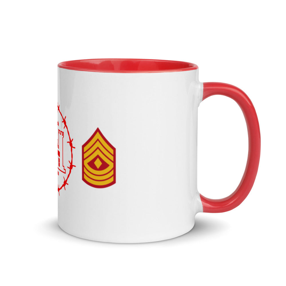 BorB 1st Sgt Mug with Color Inside accessories