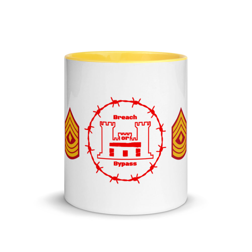 BorB 1st Sgt Mug with Color Inside accessories