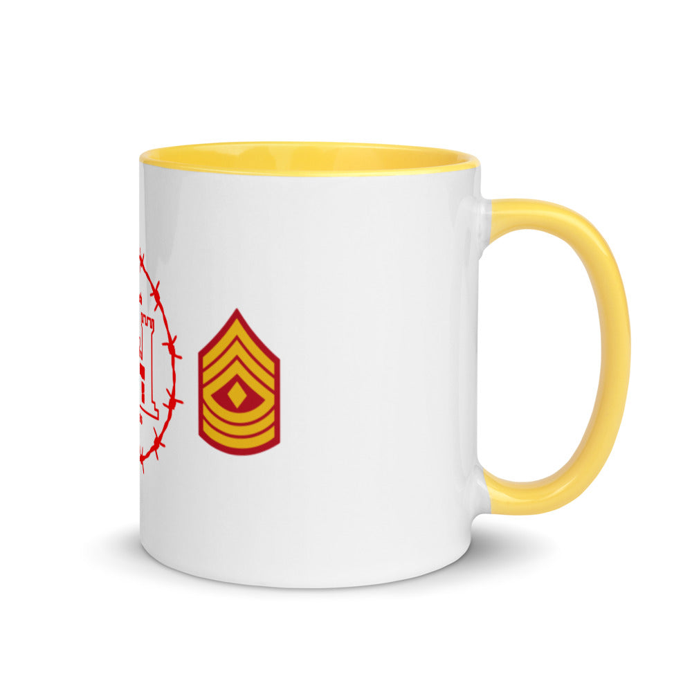 BorB 1st Sgt Mug with Color Inside accessories