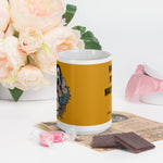 Jason Michael Scream Floral White glossy mug accessories seasonal