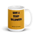 Jason Michael Scream Floral White glossy mug accessories seasonal