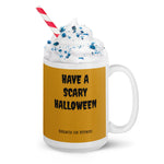 Jason Michael Scream Floral White glossy mug accessories seasonal