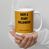 Jason Michael Scream Floral White glossy mug accessories seasonal