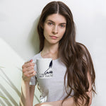 Mountains Live in the Past White glossy mug accessories